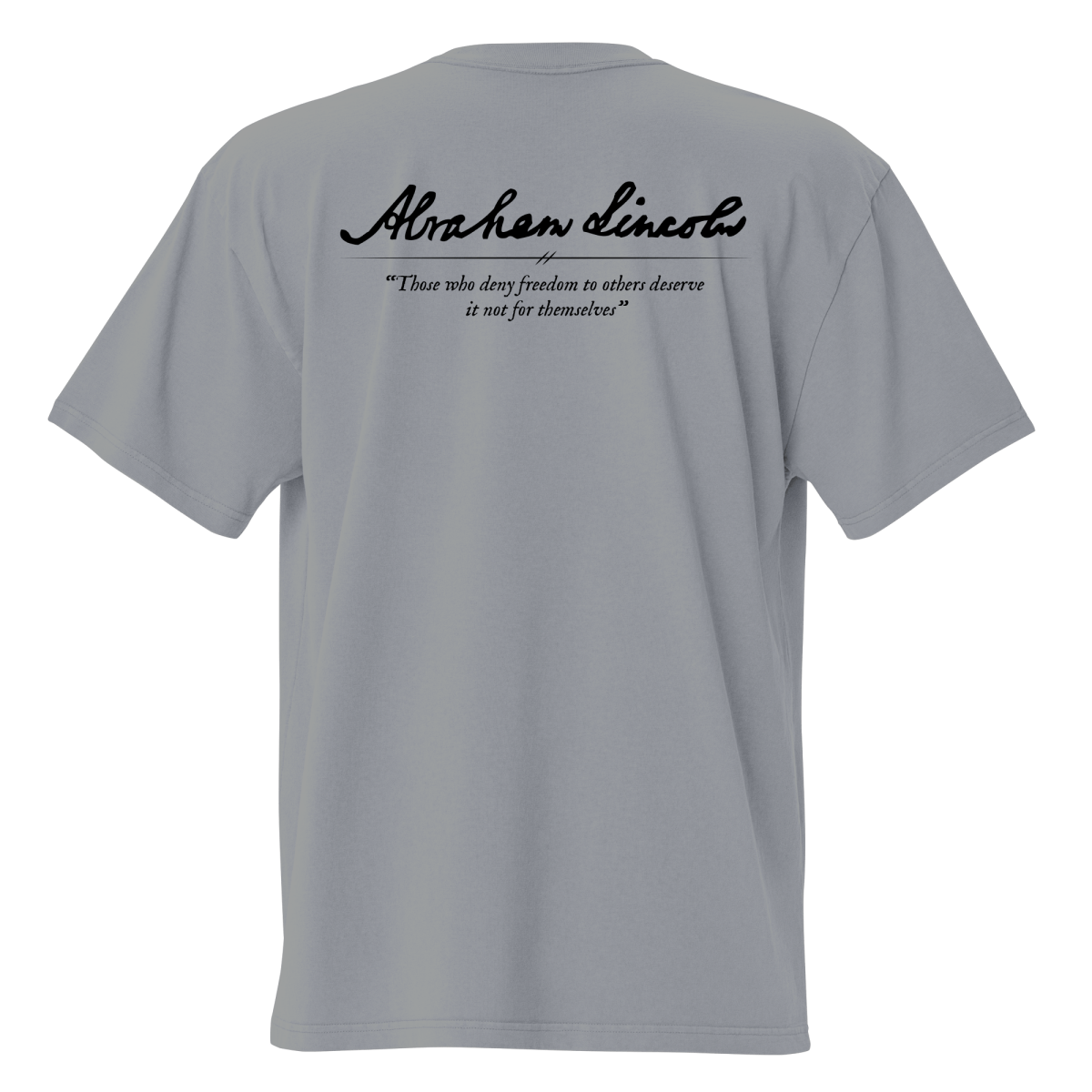 ABRAHAM LINCOLN - SIGNATURE COLLECTION - Unite or Dye