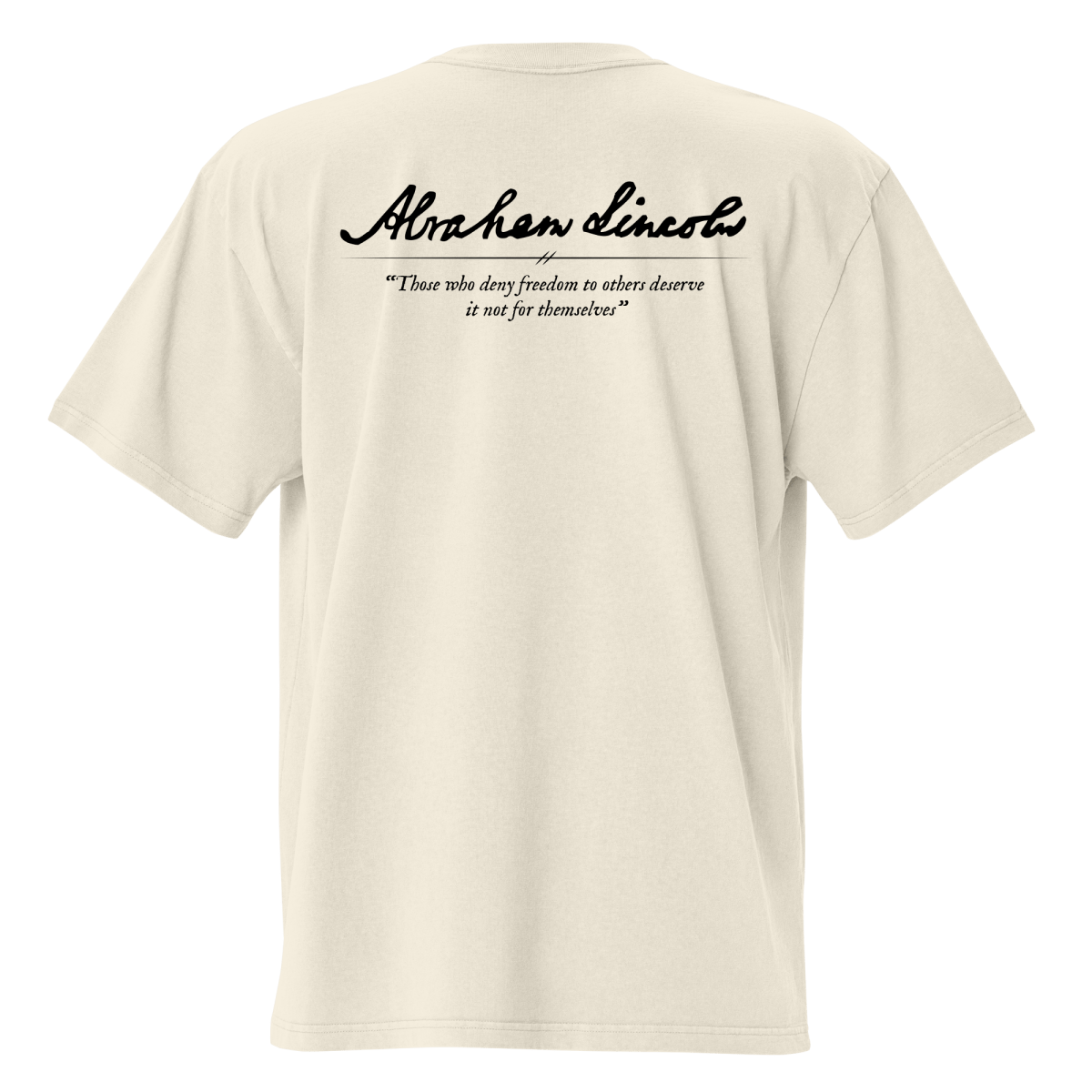 ABRAHAM LINCOLN - SIGNATURE COLLECTION - Unite or Dye