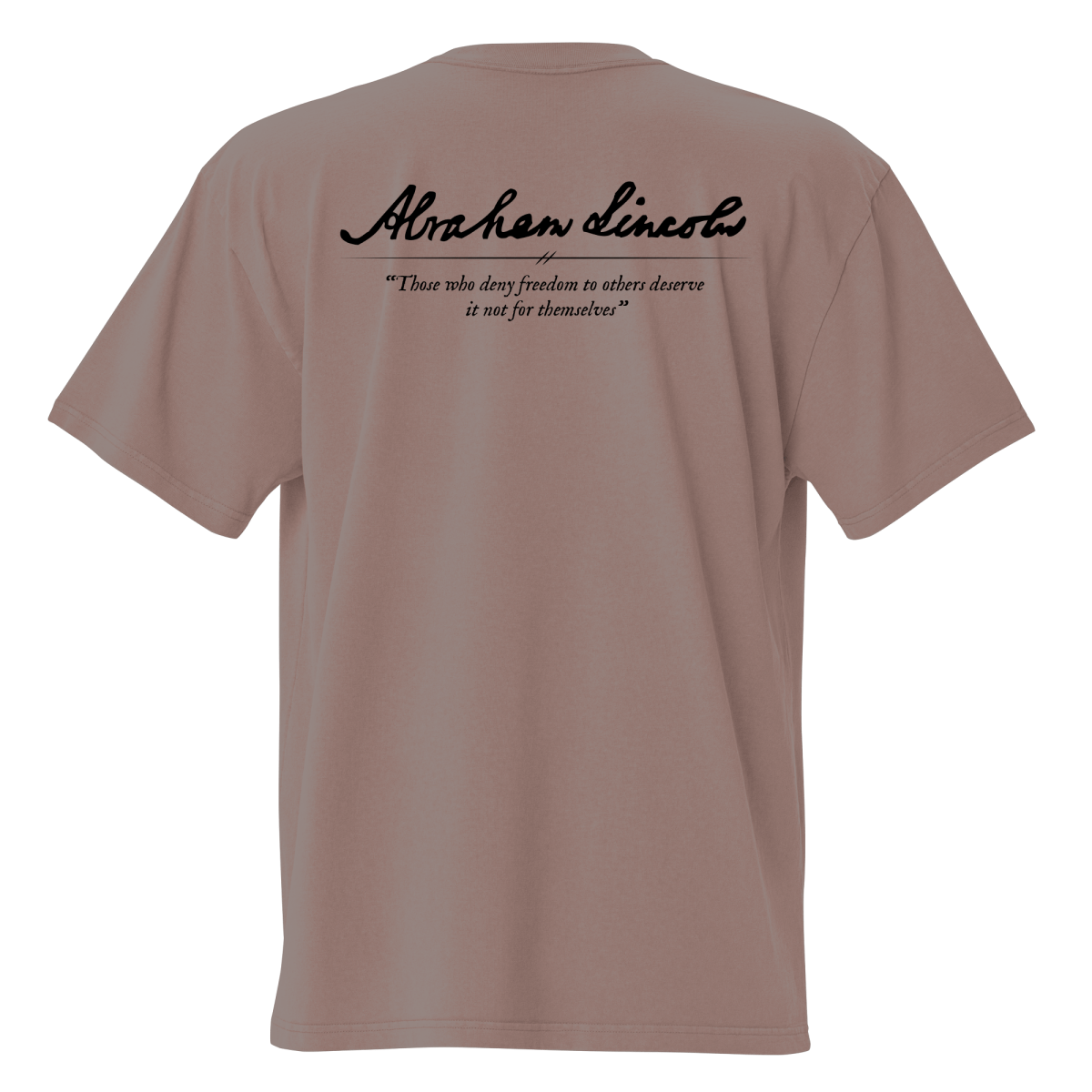 ABRAHAM LINCOLN - SIGNATURE COLLECTION - Unite or Dye