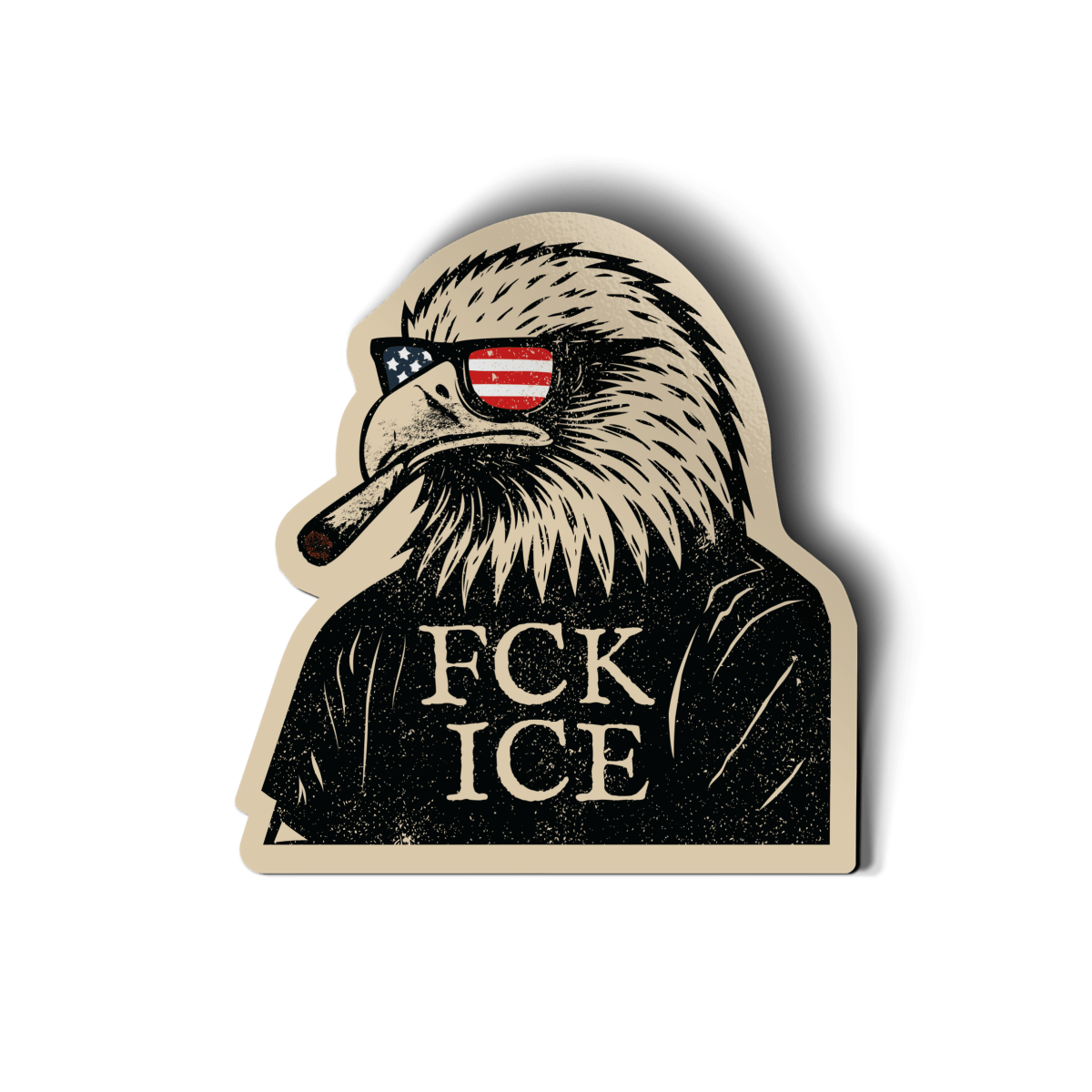 AMERICANA EAGLE STICKER - Unite or Dye