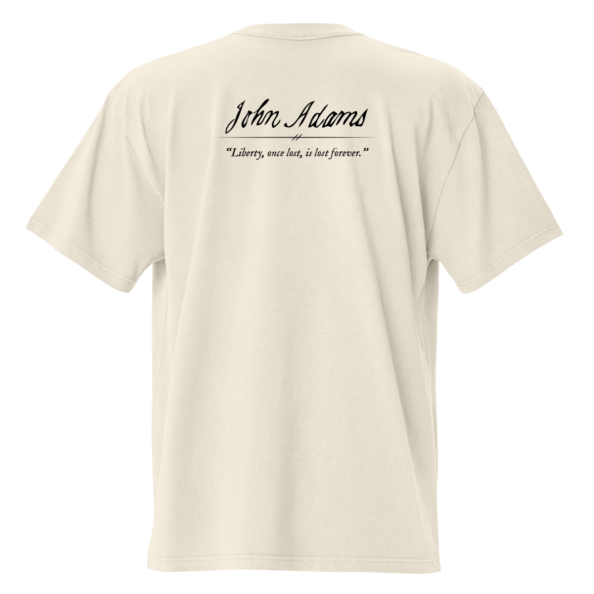 JOHN ADAMS TEE - SIGNATURE COLLECTION - Unite or Dye