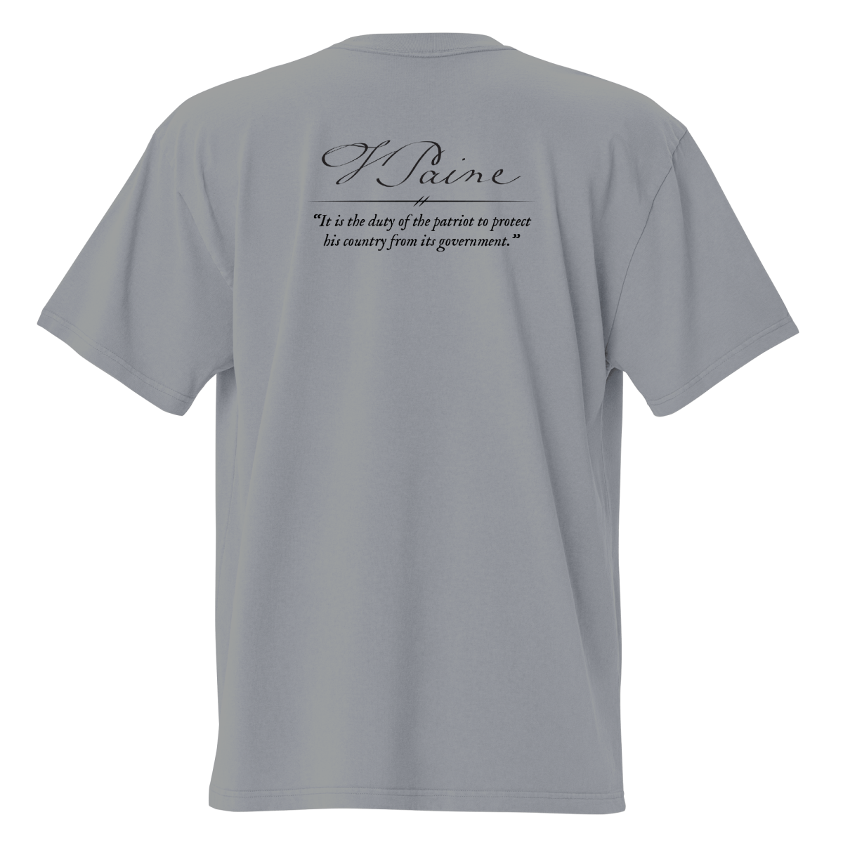 THOMAS PAINE - SIGNATURE COLLECTION - Unite or Dye
